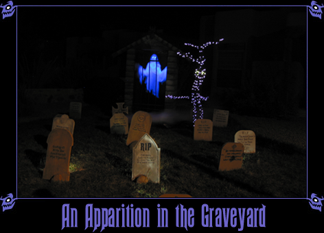 Graveyard apparition